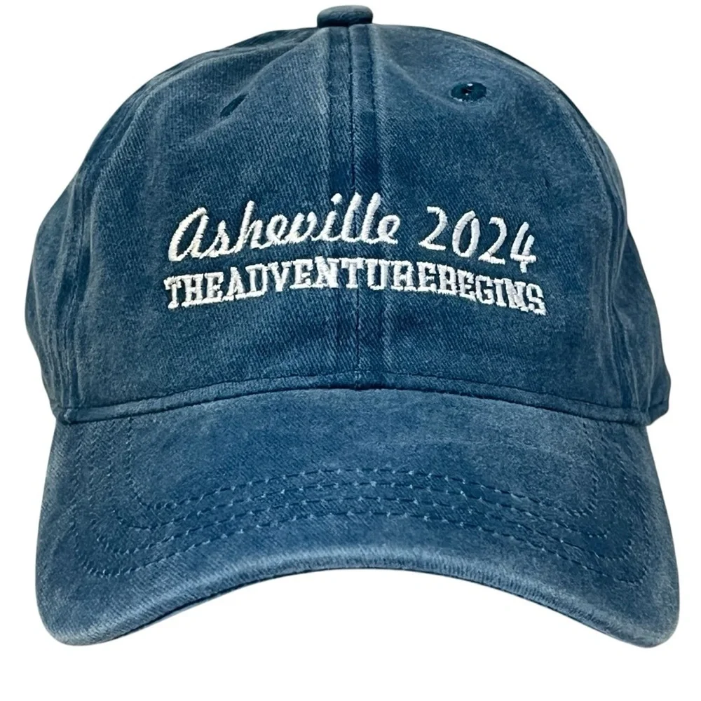 Blue Asheville 2024 Cotton Baseball Cap